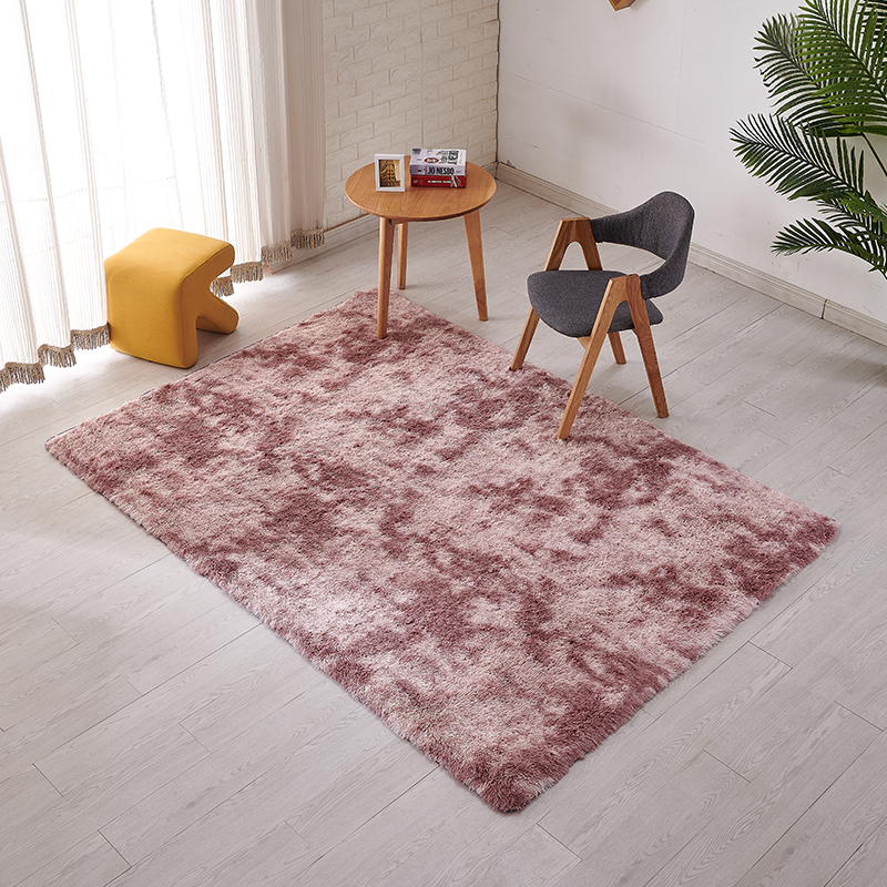 PV Velvet Tie Dye Carpet (Dusty Lavender)