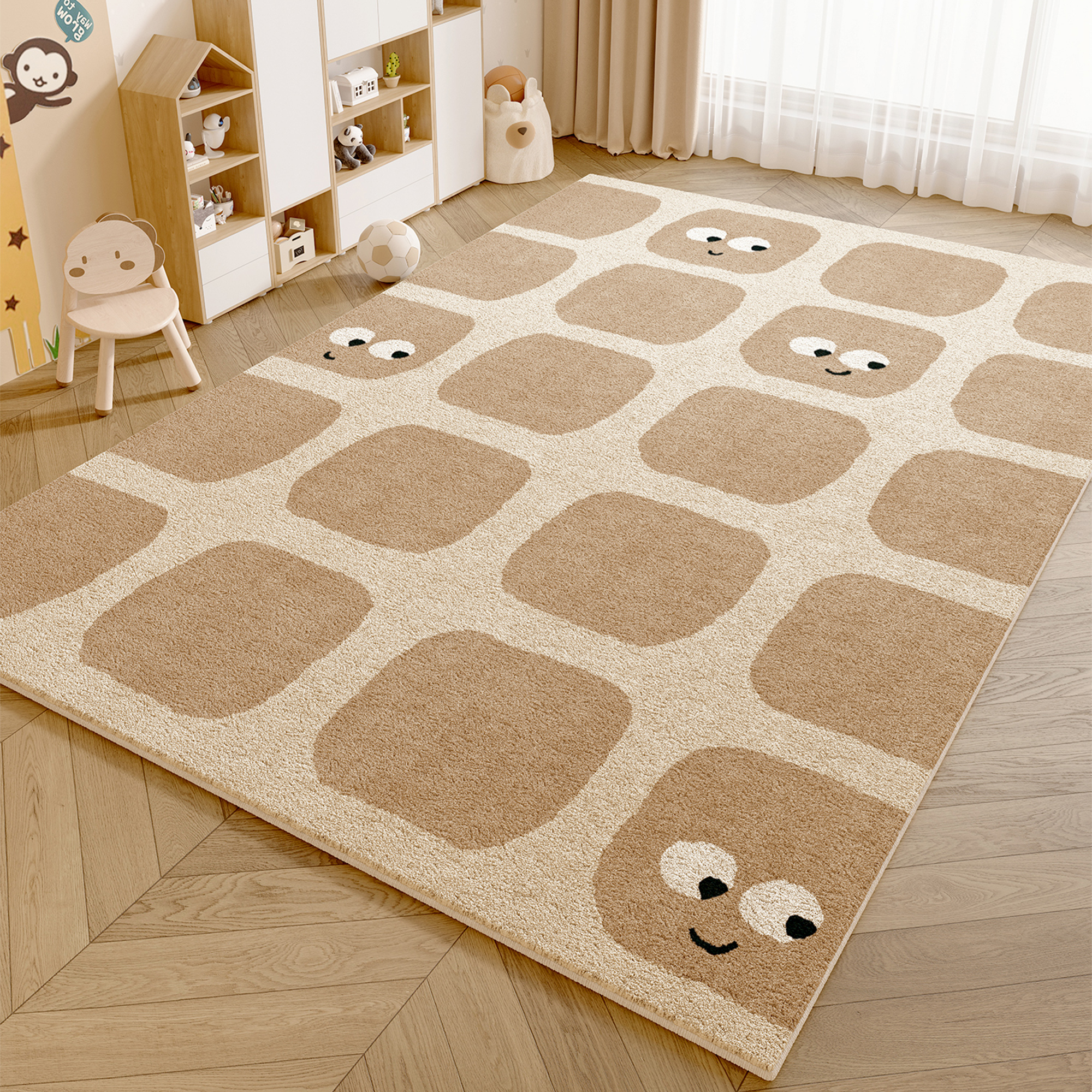 Imitation Cashmere Cotton Silicone Carpet(Children's Series)
