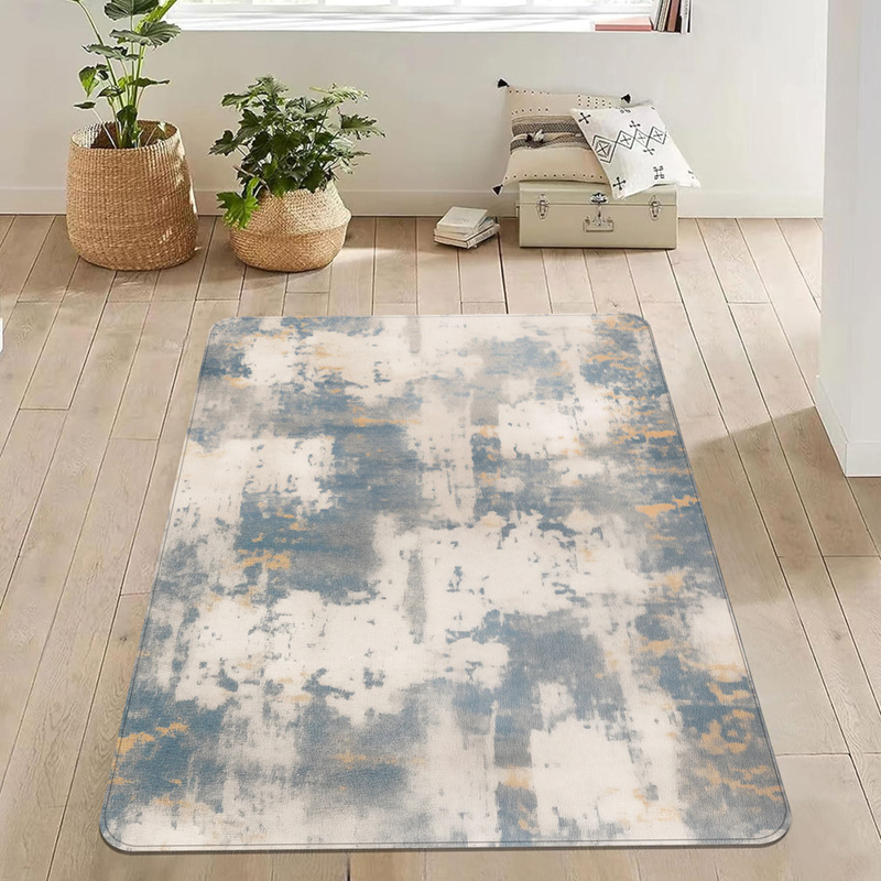 Imitation Cashmere Washed Carpet (Abstract Series)
