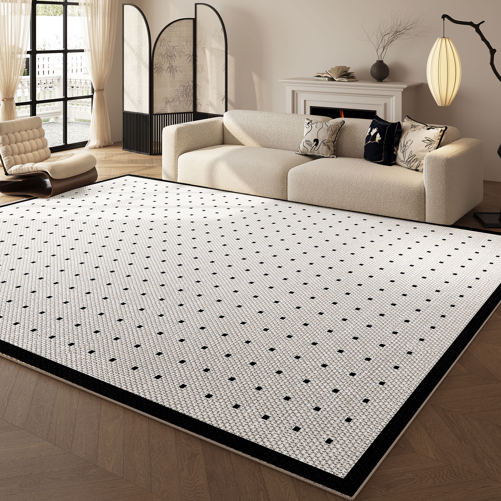 Ice Silk Cooling Mat Carpet(Vintage Series)
