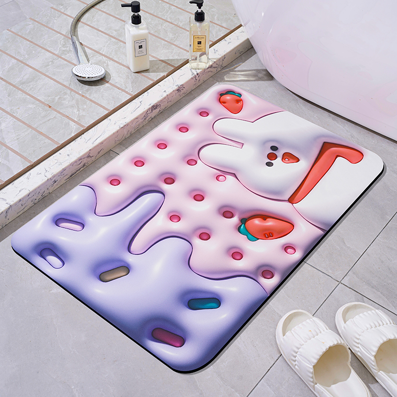 Diatom Mud Floor Mat(3D Series)